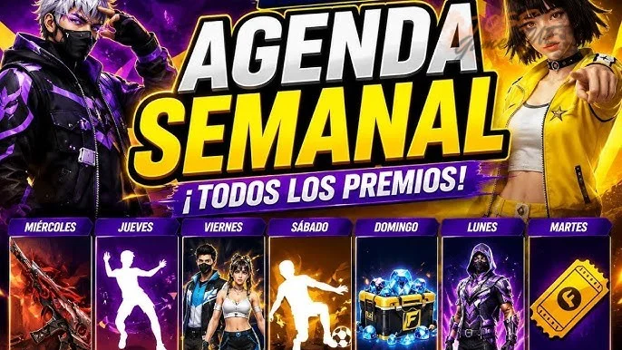 Abrir Free Fire y localizar el ícono de calendario en el menú principal