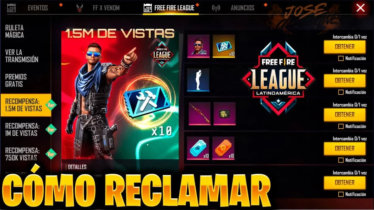 Abrir la pestaña «Membresía» desde la pantalla principal de Free Fire