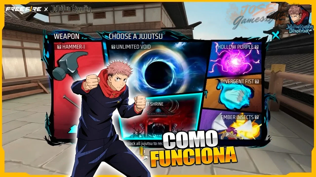 Acceder a la pantalla de selección de personajes