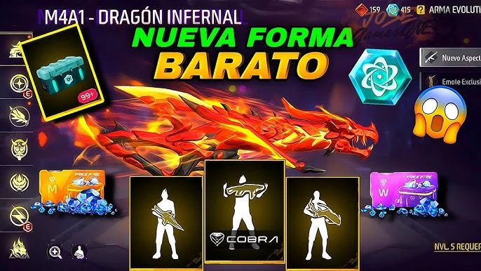 Aspectos prácticos para conseguir evolutivas baratas en Free Fire