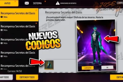 Códigos FF de eventos especiales