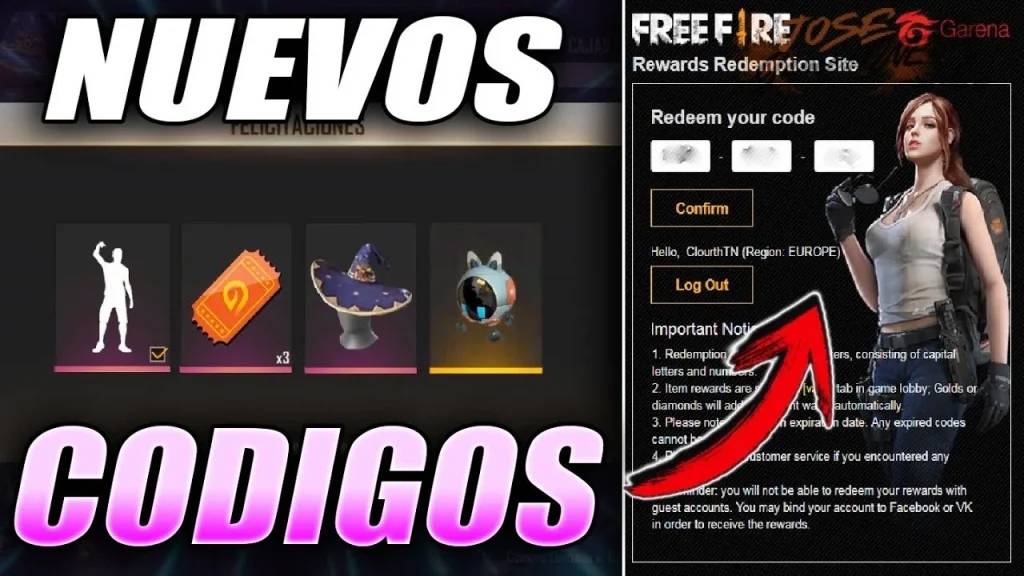 Códigos FF para pase Booyah