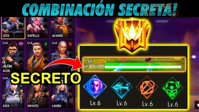 Combinación de Jota con habilidades de movimiento para asaltos rápidos