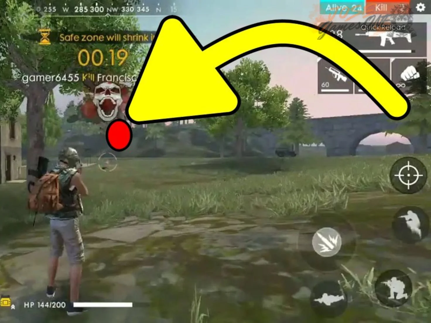 Cómo ajustar la sensibilidad para jugar Free Fire en iPhone