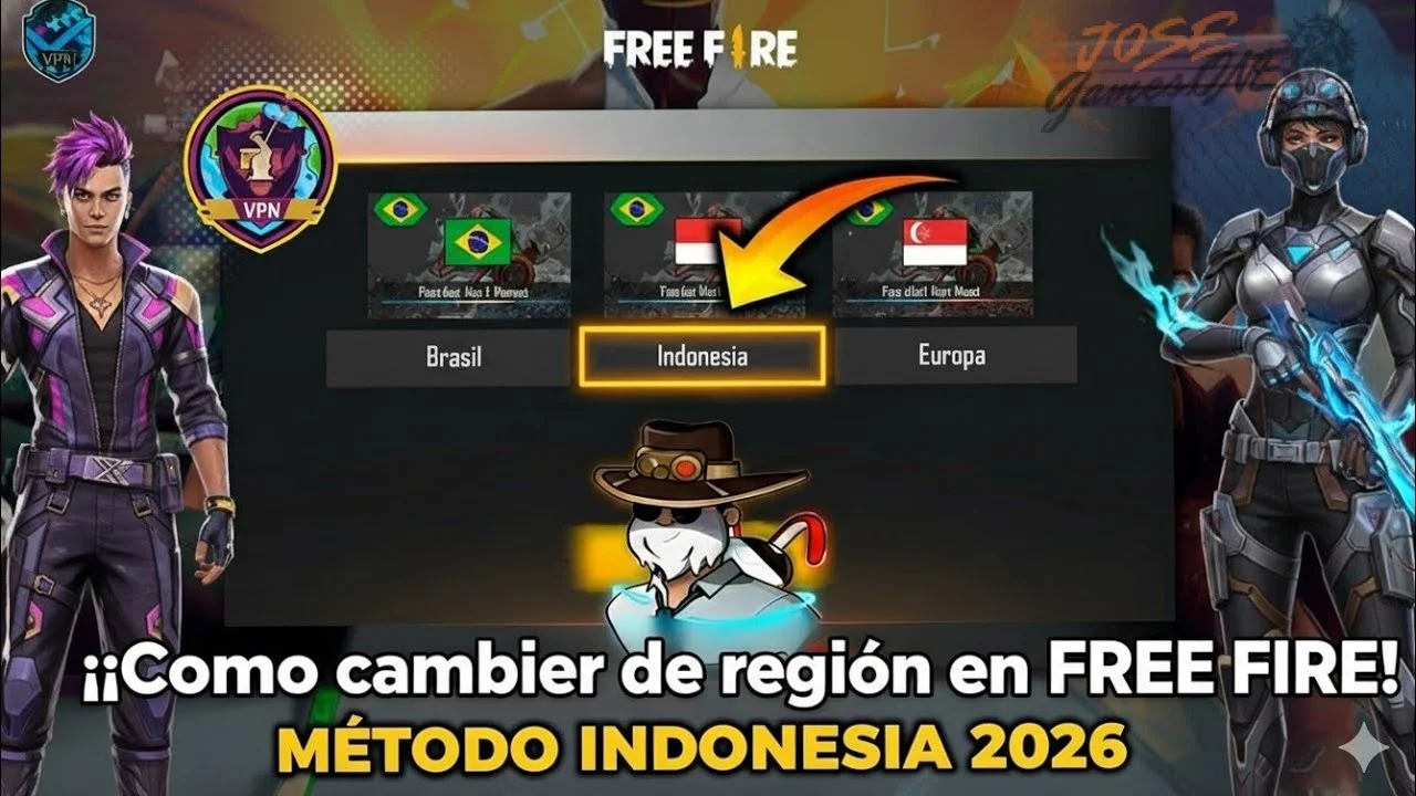 Cómo cambiar mi región en Free Fire en 2020: Guía paso a paso