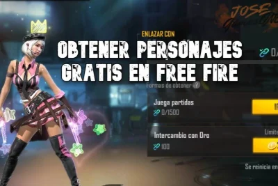 Cómo desbloquear todos los personajes en Free Fire gratis