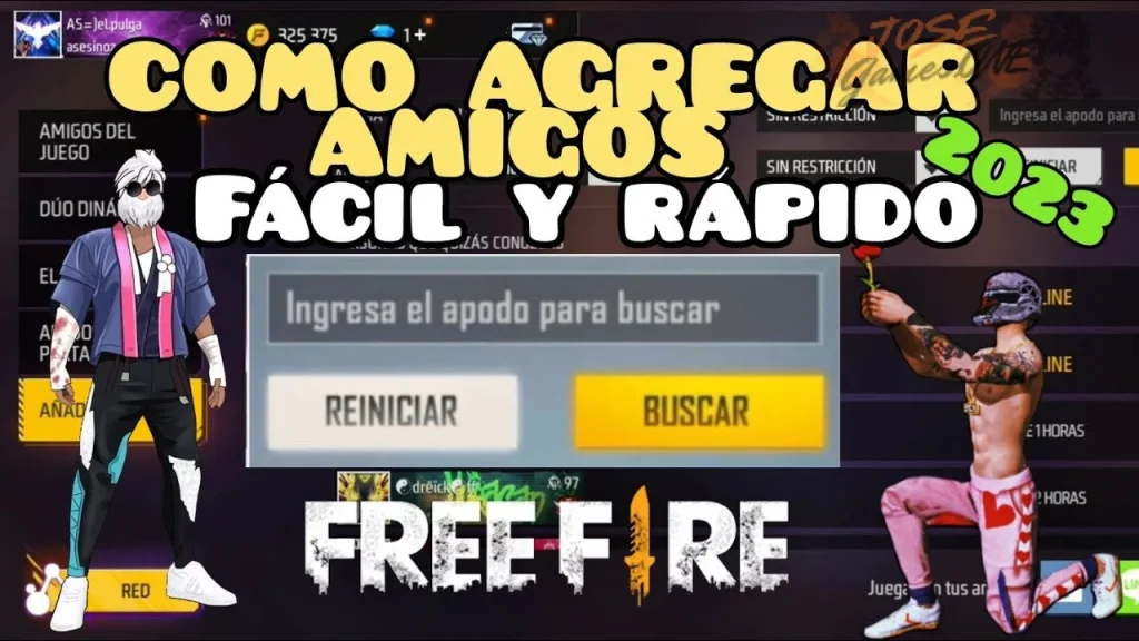 ¿Cómo emparejar con tu amigo en Free Fire rápidamente?