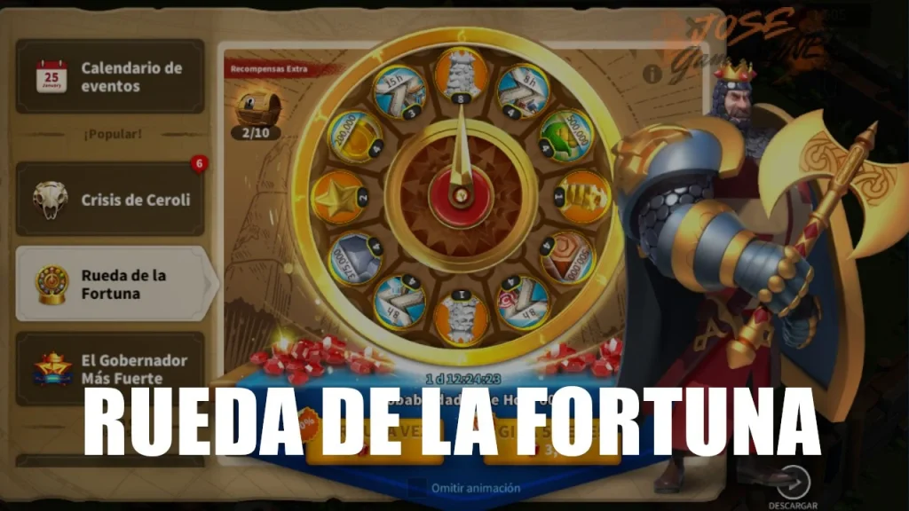 Cómo funciona el evento de la ruleta de la fortuna