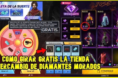 Cómo funcionan las ruletas de la tienda de diamantes