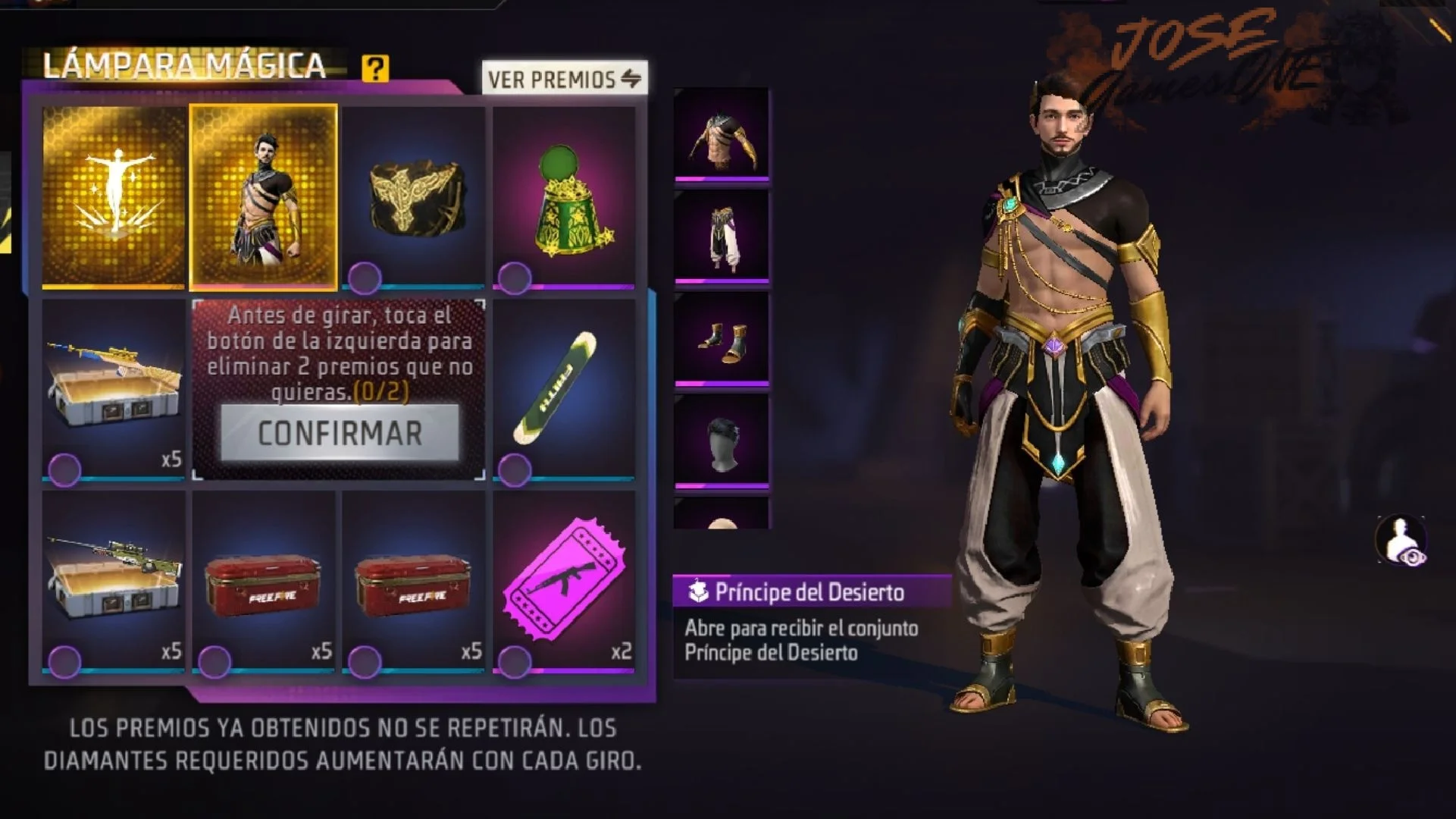 Cómo ganar la ruleta de Free Fire sin gastar dinero real