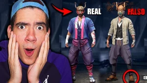 Cómo identificar skins falsas en Free Fire