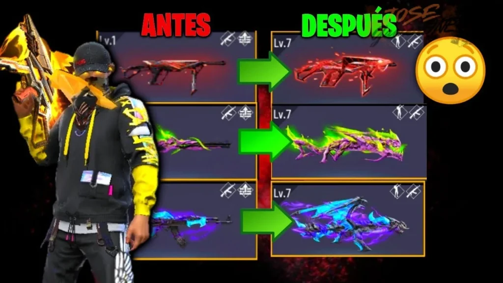 ¿COMO MEJORAR LAS ARMAS EVOLUTIVAS SIN