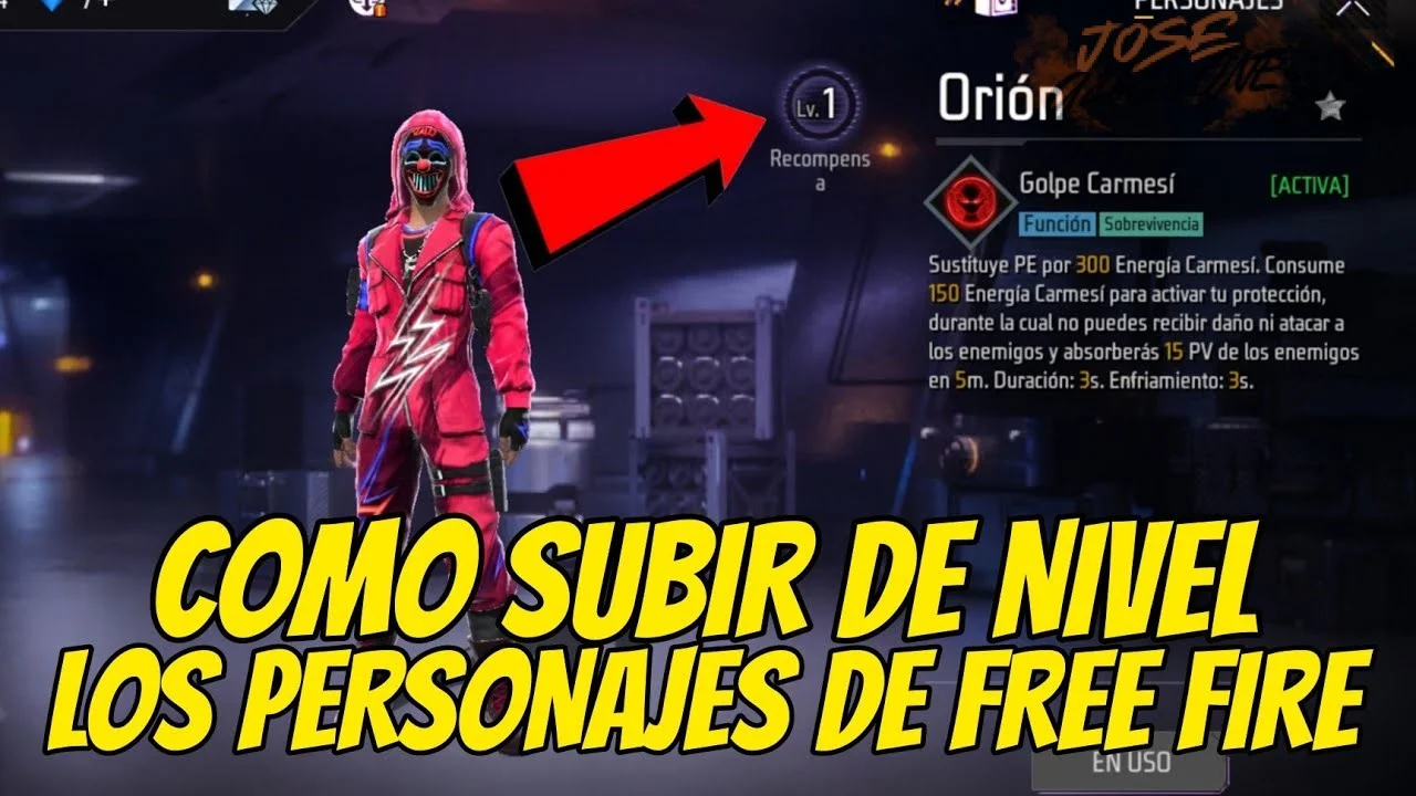 Cómo mejorar las habilidades de los personajes en Free Fire