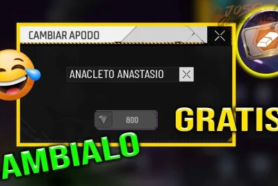 Cómo obtener nombres gratis en Free Fire