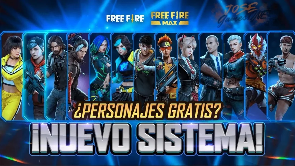 ¿Cómo obtener personajes gratis en Free Fire?