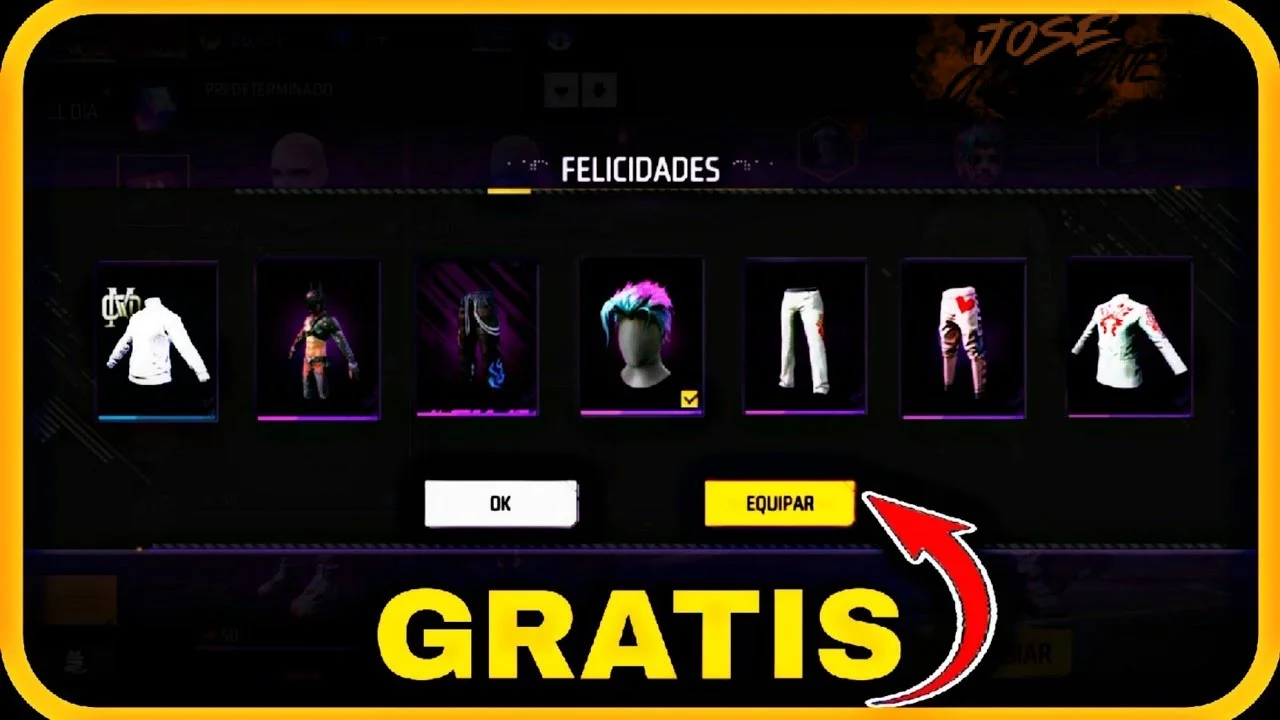 Cómo obtener skins gratis en Free Fire