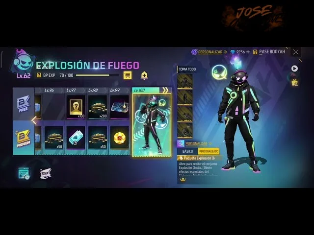 Cómo subir de nivel en el Pase Booyah de Free Fire
