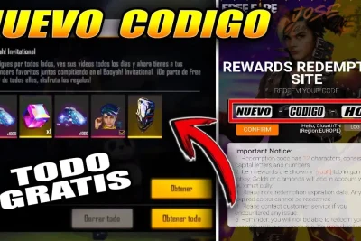 Cómo usar códigos FF en Free Fire