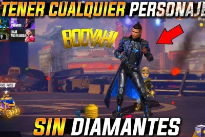 Cómo usar personajes sin desbloquear en Free Fire