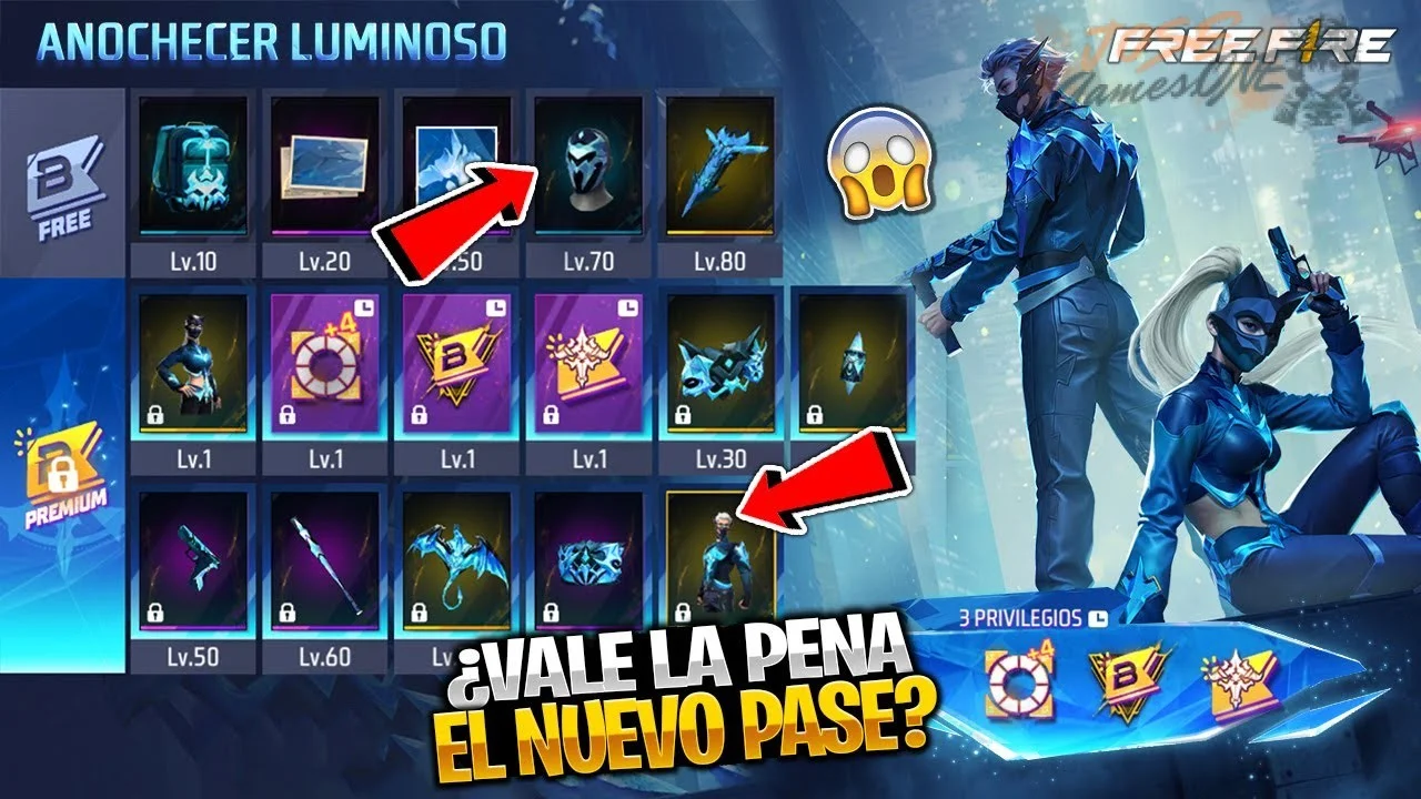 Consultar las redes sociales oficiales de Free Fire para el anuncio del pase