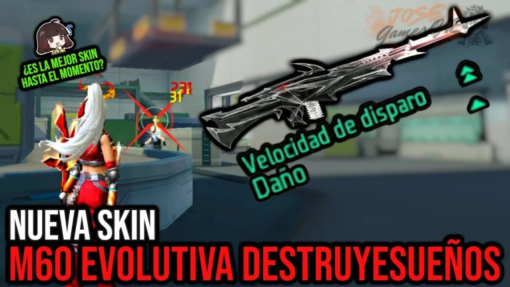 ¿Diferencias entre la nueva M60 Evolutiva y otras skins?