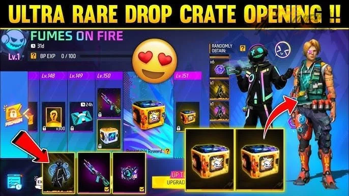 Estructura de niveles del Pase Booyah en Free Fire