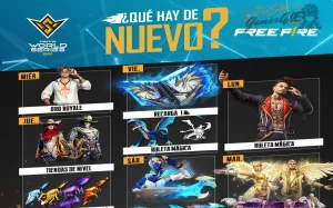 Eventos Free Fire semana completa
