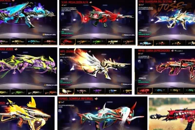 Evolutivas de Free Fire lista completa