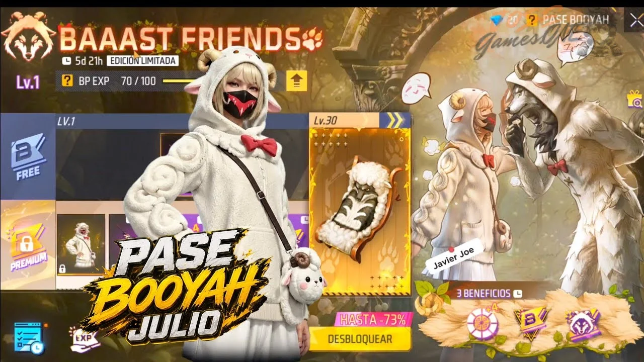 Guía completa del Pase Booyah en Latinoamérica