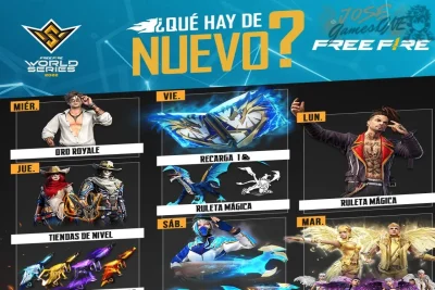 Guía de eventos de Free Fire para esta semana