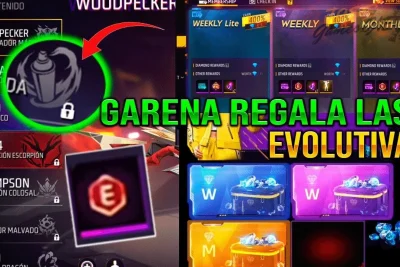 Guía de evolutivas de Free Fire para Latinoamérica