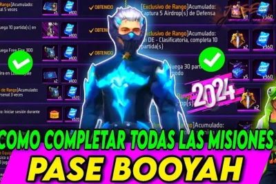 Guía de misiones del Pase Booyah en Free Fire
