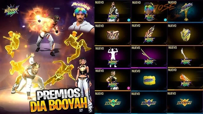 Guía de personajes para evento Booyah Pass en Free Fire