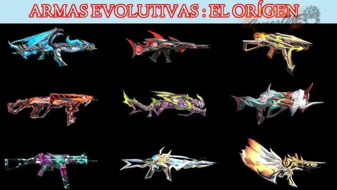 Historia y origen de cada arma evolutiva desde su lanzamiento
