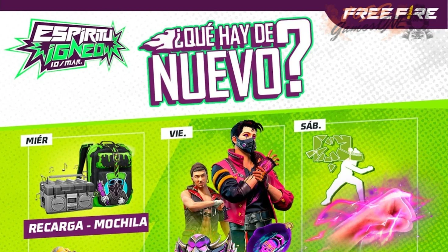 Horarios y zonas horarias para eventos diarios en las partidas de LATAM