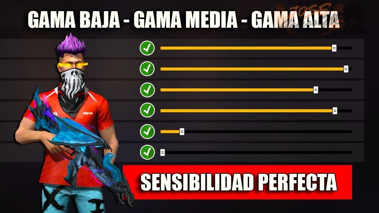 Mejores configuraciones de sensibilidad para Free Fire en PC