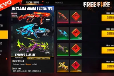 Mejores eventos para obtener skins evolutivas gratis
