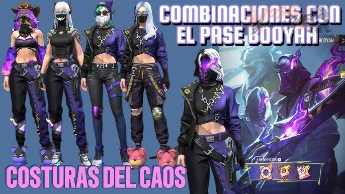 Mejores skins del Pase Booyah actual