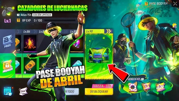 Nuevas recompensas exclusivas del Pase Booyah en la región latinoamericana