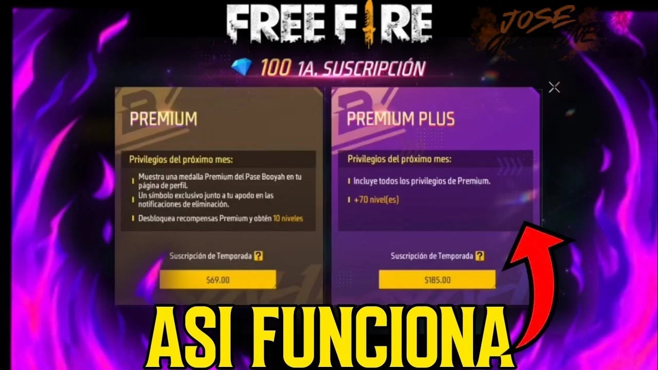 Pase Premium en Free Fire: características de sus skins y utilidades