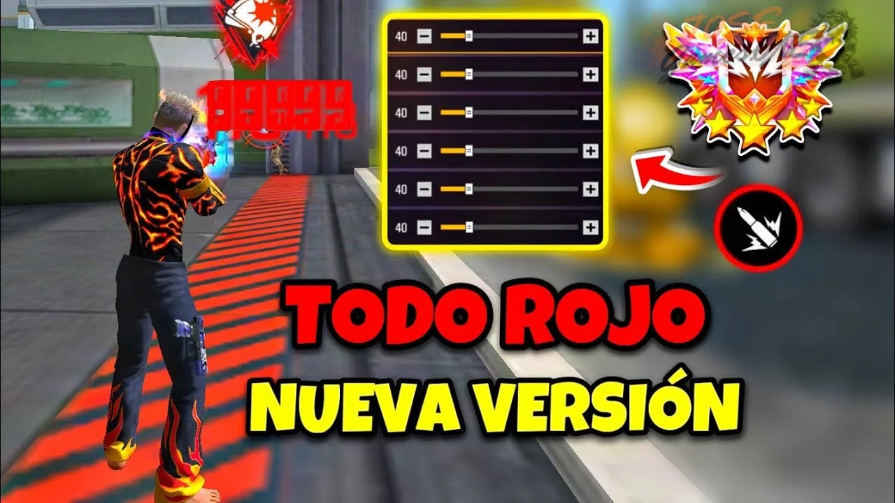 Paso 1 — Ajustar la sensibilidad General para controlar el retroceso