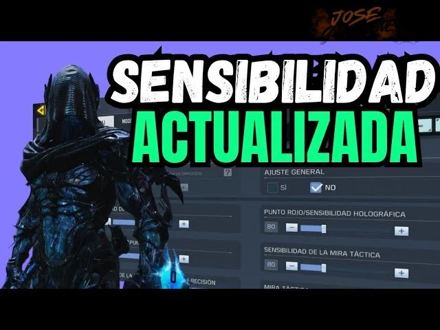 Paso 1 — Configurar la sensibilidad general para reaccionar más rápido