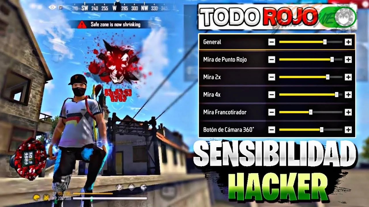 Paso 1 — Localizar el apartado de Sensibilidad en la Configuración