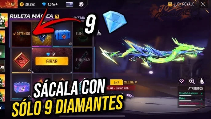 Pasos para participar en la Ruleta Mágica