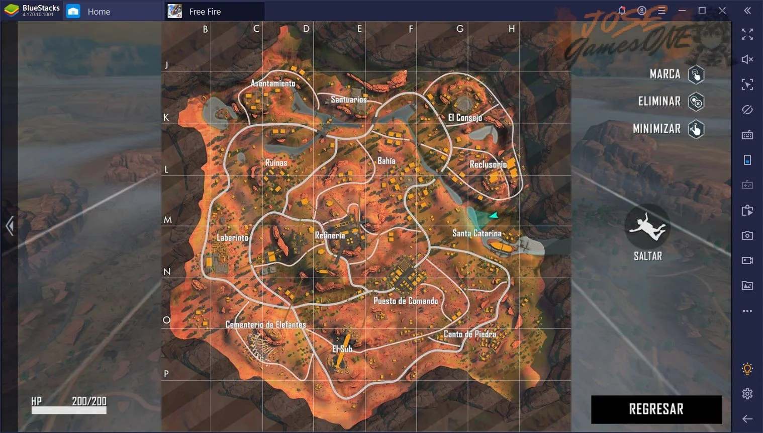 Personajes recomendados para mapa Kalahari en Free Fire