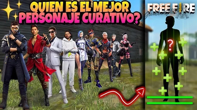 Qué personajes de Free Fire tienen habilidades de curación en 2026