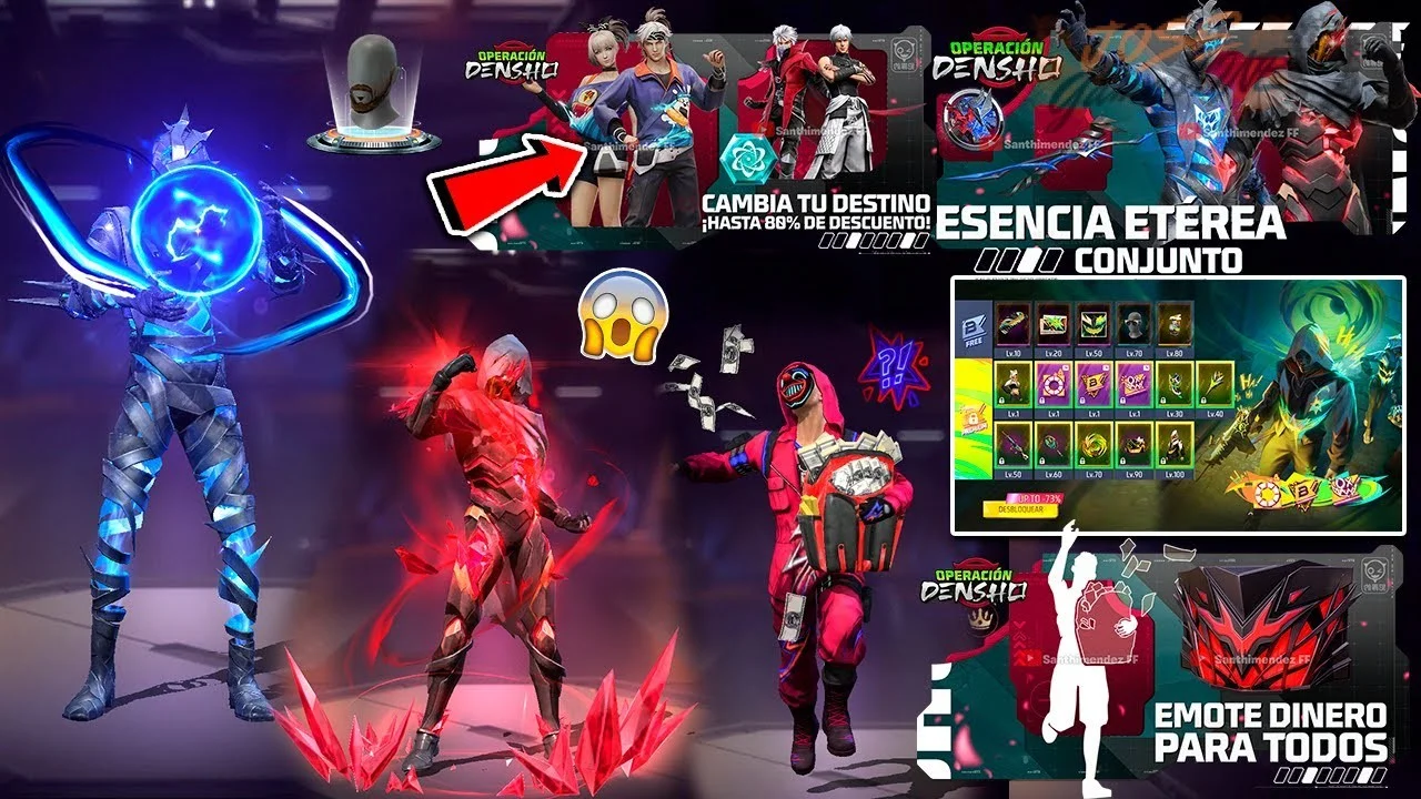 Qué recompensas dan las ruletas del Pase Booyah