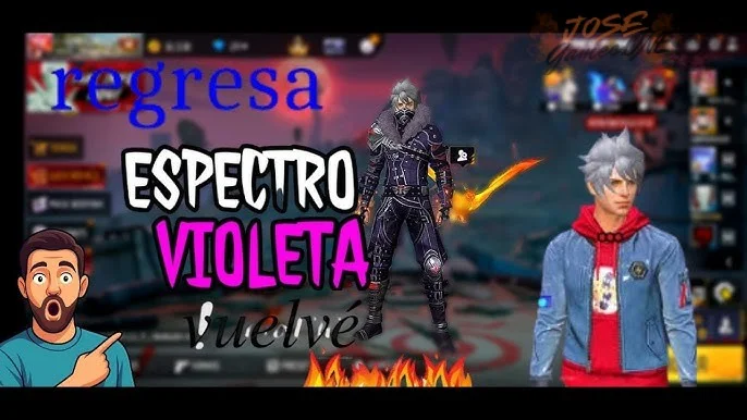 Regresa el traje Espectro Violeta a Free Fire