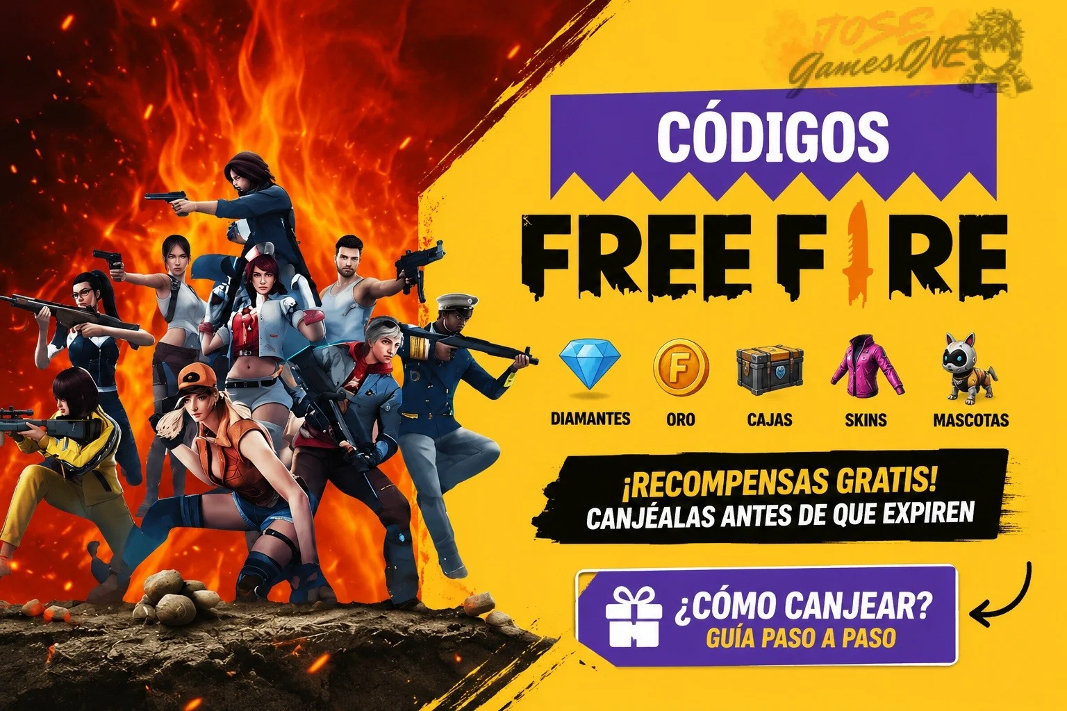 Requisitos para canjear códigos en el sitio web oficial de Garena