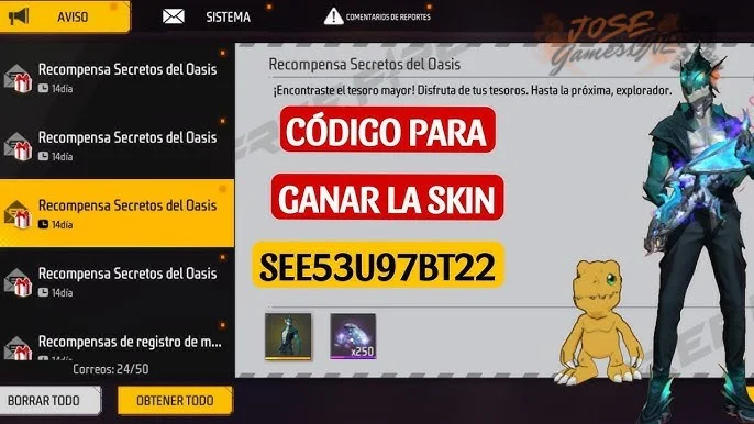 Resultado esperado al finalizar o errores comunes al canjear